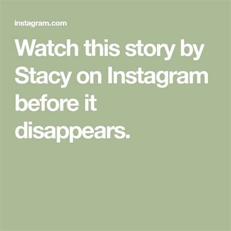 Watch this story by Gaia on Instagram before it disappears.